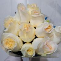 Троянда Кендлайт 2 сорт 50 см. Еквадор (шт, рожево-кремовий)